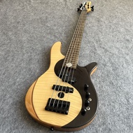 5-string Butterfly Bass Split Style Yin Yang Face Body Alder Professional Bass