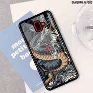 Case Samsung J6 Plus - Case Glass Kaca Fashion Dragon Aesthetic [ Beli Case ]- Soft Case Glass - Hard Case Glass - Softcase Murah - Softcase Mewah - Mika Hp - Phone Case Hp - Case handphone - Casing Hp - Kesing hp - Bisa Bayar Ditempat ( COD )