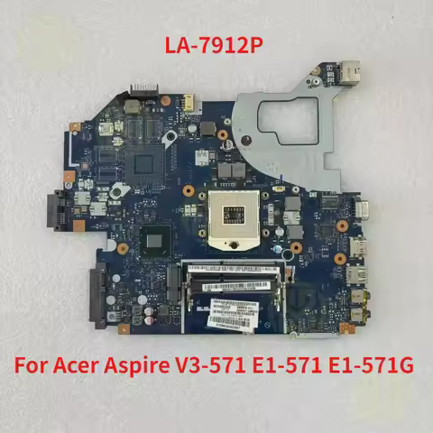 Q5WV1 LA-7912P For Acer Aspire V3-571 E1-571 E1-571G Laptop Motherboard With UMA HM77 HM70 SLJ8C NBC