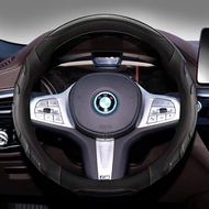 Car Steering Wheel Cover 38cm 15" For BMW F87 M2 F80 M3 F82 M4 M5 F12 F13 M6 F85 X5 M F86 F33 X6 M F