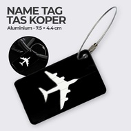 THFS Name IDTAG Business Card Holder Aluminum Suitcase Bag N04S02