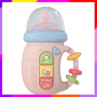 【Ready Stock】 〒 厃 ㉸ N07 baby music bottle nipple newborn soft rattle puzzle toy mobile rattle toy grinding gum soothing vocal
