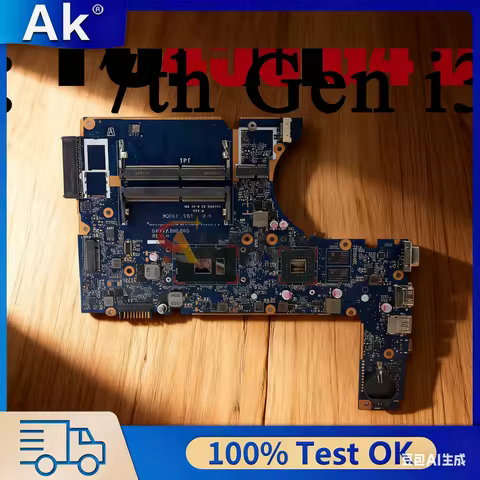 DA0X83MB6H0 Laptop Motherboard For HP ProBook 450 G4 With i3 i5 i7 CPU V2G GPU DDR4 907714-001