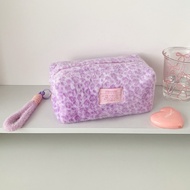 SKISOPGO Pencil Case Pencil Bag Cute Crybaby Sanrio Plush Stationery Bag Pencil Box Make Up Pouch