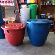 18gallon/24gallon/39gallon water tub/tong mandi,tong air plastic/water pail with cover
