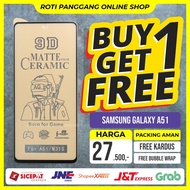 SAMSUNG GALAXY A51 Full Cover Premium Ceramic Matte Screen Protector