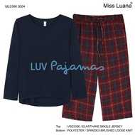 Miss Luana Women's Pajamas One Set Long Sleeve / ML0386 Group 9