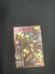 Bandai MS-06F Zaku II 收藏卡