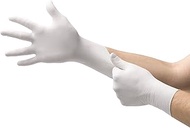 Microflex N80 Disposable Nitrile Gloves w/Full Texture for Automotive, Maintenance, Cleaning, Chemical, Lab - Small, White (Case of 1000)