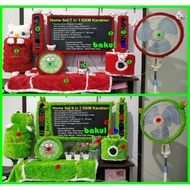 [TV39-50] Home SET 9 IN 1 GKM TV Character Headband+Fan +REMOTE +MEJICOM+Fridge ++JAM+2SPEAKER