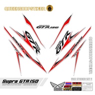 SUPRA GTR 150 STRIPING MOTIF 58 / SUPRA GTR VARIATION STRIPING / VARIATION MOTORCYCLE STICKER / SUPR