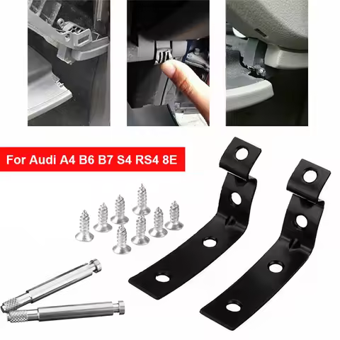 Glove Box Repair Kit 8E1880302B Glove Box Lid Hinge 8E1857124A24A Snapped Repair Kit Hinge Brackets 