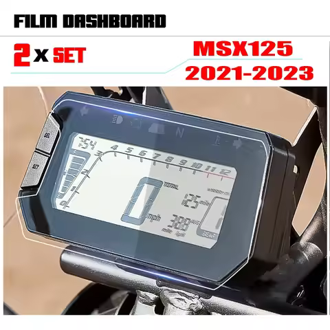 MSX 125 Motorcycle TFT LCD Dashboard Screen Protective Film For HONDA MSX 125 Rally MSX125 MSX 125 2