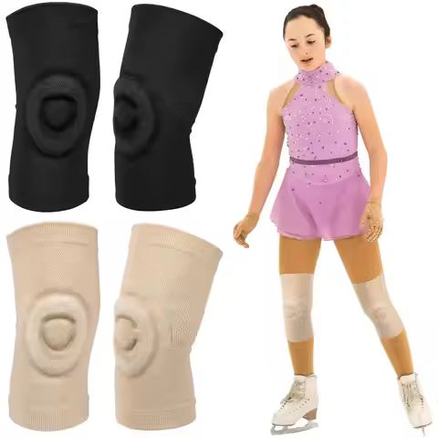 Fitness Dance Skating Silicone Knee Pads Sport Sknee Pads Basketball Pressurized Cycling Roller Skat