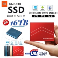 ♂ Xiaomi SSD External Hard Drive 8TB 16TB Storage Device Hard Drive Type-C USB 3.1 Mobile Hard Drives For Laptop Computer Desktop
