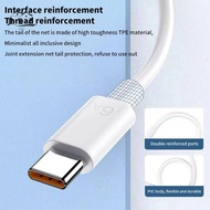 [EST] 6A 66W USB Type-C Cable For 13 Redmi K50 K60 POCO Huawei Mate 50 P60 Honor 80 90 Realme GT Sup