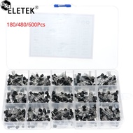 OSR 180/480/ 600pcs/Box  TO-92  Transistor Set Kit 2N2222 2N5401 2N5551 A1015 A733 S9014 C1815 C945 