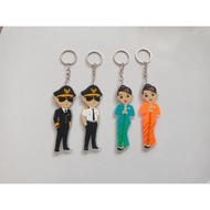 GANTUNGAN Pilot flight attendant and flight attendant key chain