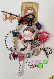 พวงกุญแจDIY Skullpanda จาก Popmart แท้💯%