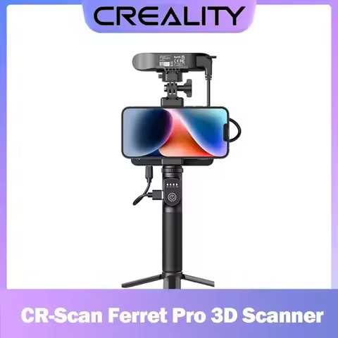 Creality CR-Scan Ferret Pro 3D Scanner Handheld Anti-shake Tracking WiFi6 24-bit full-color Wireless