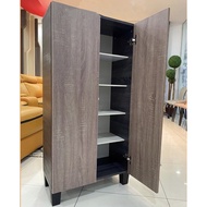 (Shoe Cabinet) Modern 2 Door Shoe Cabinet /Almari Kasut Modern 2 Pintu/Rak Kasut  现代摩登两门高鞋柜