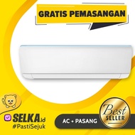 AC SHARP AH-A5UCYN + PASANG 0.5 PK / 5UCYN AC STANDARD R32 1/2 PK