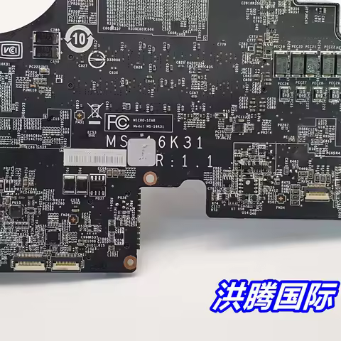 FOR MSI GS73 GS63 7RE MS-16K3 MS-17B3 MS-16K31 MS-17B31 MOTHERBOARD WITH I7-7700HQ CPU AND GTX1070M 