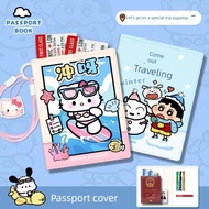 vacuum bag travel bag makeup S kartun pergi ke luar negara pasport pemegang kad pasport pelindung be
