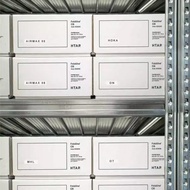 HTAP Paper File Box Stackable Japanese Drama Desktop File Book Stationery Storage Box Shoe Box Stora