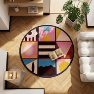 [Dopamine Carpet] Dopamine Carpet] Dopamine Carpet Beautiful Geometric Girl Room Floor Mat Computer 