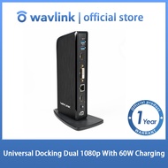 Wavlink USB-C Triple Display Universal Docking Station Working Online and Online Class Companion wit