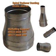 Spiral Reducer Ducting (Ploksok ducting) size 4 inch to 6 inch Premium