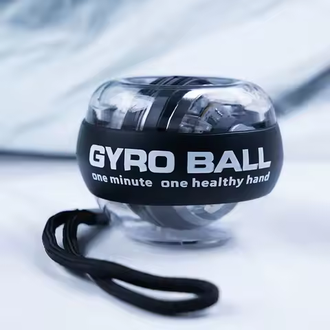 Power Gyro Ball Wrist Trainer Ball Wrist Strengthener Gyro Self-Starting Forearm Trainer Gyro Ball f