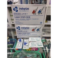 3 Way Stopcock Valve - Sold per Piece Indoplas