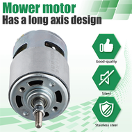 755 DC Motor for Weed Trimmer 21V Grass Cutter Motor with Long Shaft for Efficient Weed Cutting and 