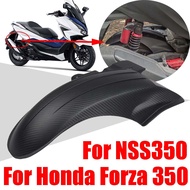 For Honda Forza 350 NSS Forza350 NSS350 2020 - 2023  Carbon Fiber Pattern Rear Fender Mudguard Splas