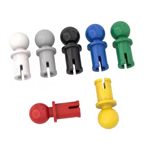6628 1x2 Ball Joint Pins Technology Building Blocks Parts Pin with Towball MOC Bricks Toys Compatibl