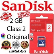 SanDisk 2GB Standard SD Card (Limited Stock)