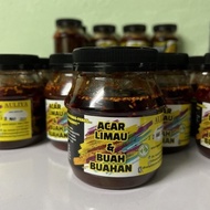 Acar Limau Telur Buaya & Buah Buahan