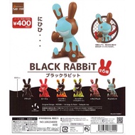 WhiteSpace Capsule Toy SO-TA Hee Belly BLACK RABBiT Smiling