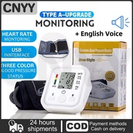 Original Blood Pressure Digital Monitor Rechargeable Smart Voice Automatic Bp Monitor Digital
