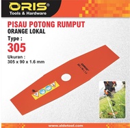 PISAU POTONG RUMPUT LOKAL TYPE : ORANGE 305 MERK ORIS
