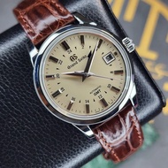 佐敦門市 全新 Grand Seiko SBGM221 SBGM221G 精工 GS  automatic GMT 兩地時間 五年保養