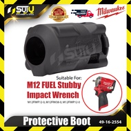 【100% ORIGINAL】MILWAUKEE 49-16-2554 M12 Fuel Stubby Impact Wrench Protective Boot Casing