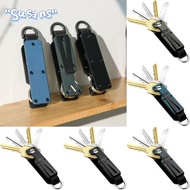 SUSANS Keys Fob with Clip, Holds 2-6 Keys Modern Key Organizer,  Multi-function with Screwdriver Met