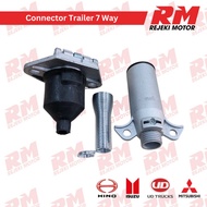7 Way Trailer Connector / 7 Pin Plug Socket Heavy Duty Truck
