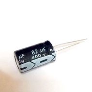 5ชิ้น82UF 400V 82MFD 400โวลต์-40 + 105C อลูมิเนียมตัวเก็บประจุแบบอิเล็กโทรไลติก16 × 25มม