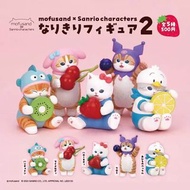 Kitan Mofusand貓咪 Sanrio扭蛋/hellokitty/melody/kuromi/pcduck
