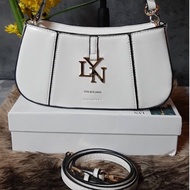 Lyn White Shoulder Bag