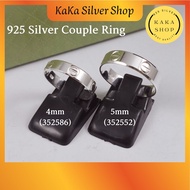 Original 925 Silver Cutting Couple Ring | Cincin Perkahwinan / Tunang Perak 925 | Ready Stock
